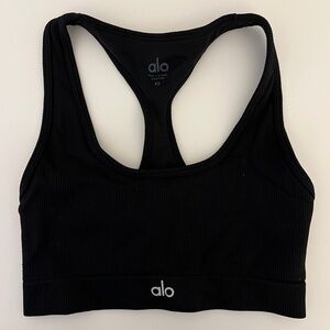 Alo Yoga Seamless Ribbed Bra
